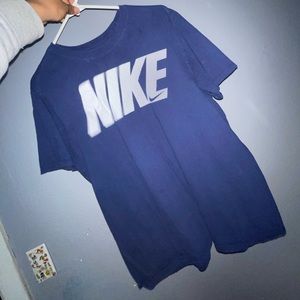 Nike dark blue shirt for men size M